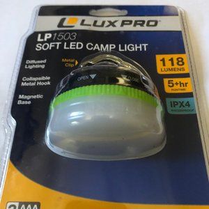 LUXPRO LP1503C Compact Hanging LED Lantern Soft Led Camping Light